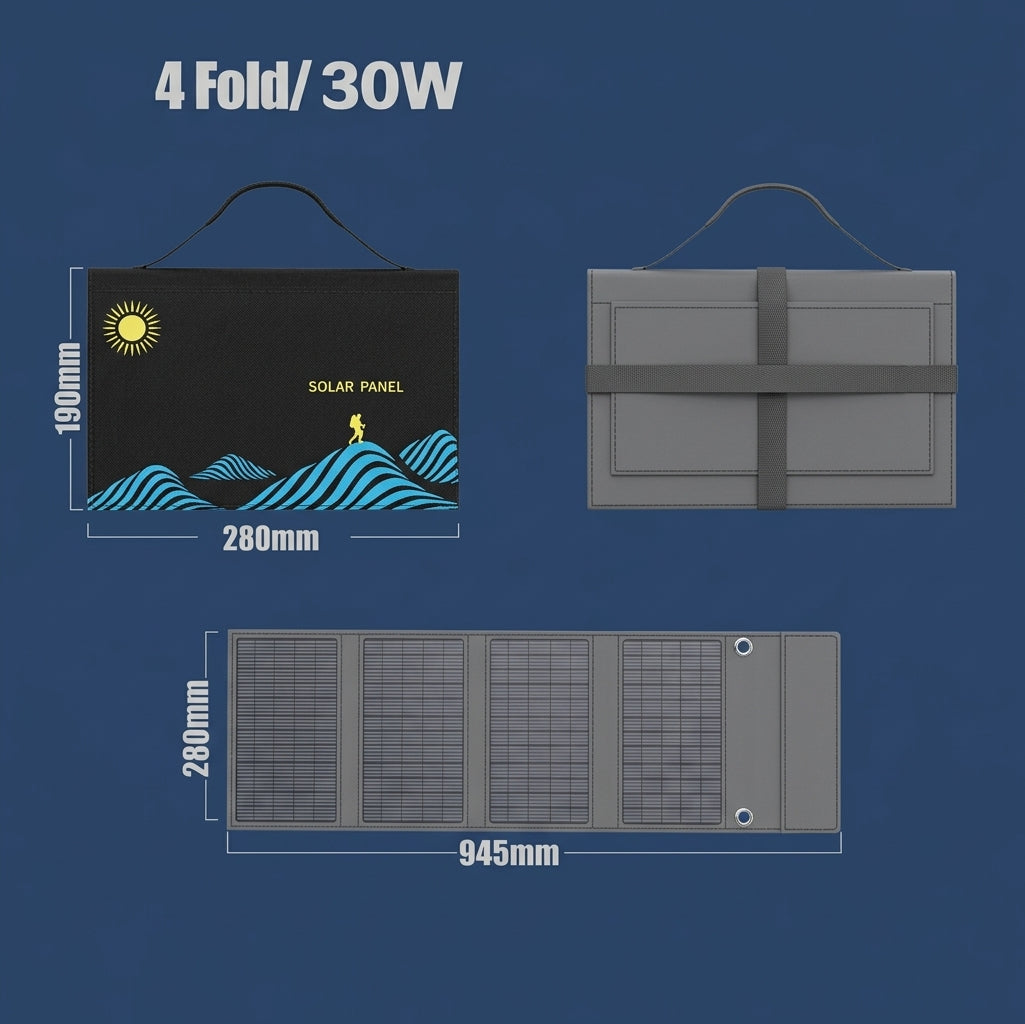 Valence™ Foldable Solar USB Charger