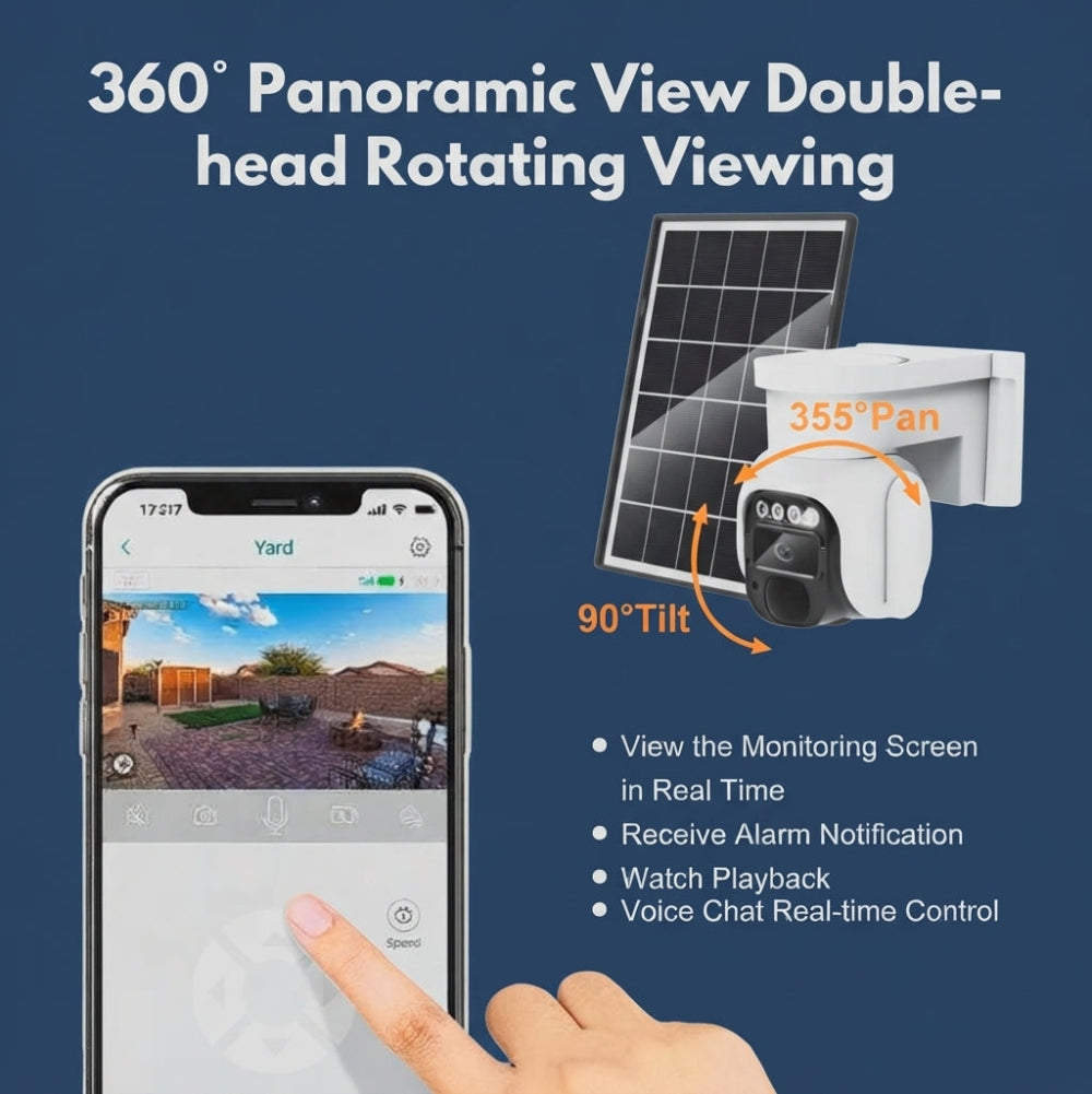 Valence™ 4G Solar Security Camera