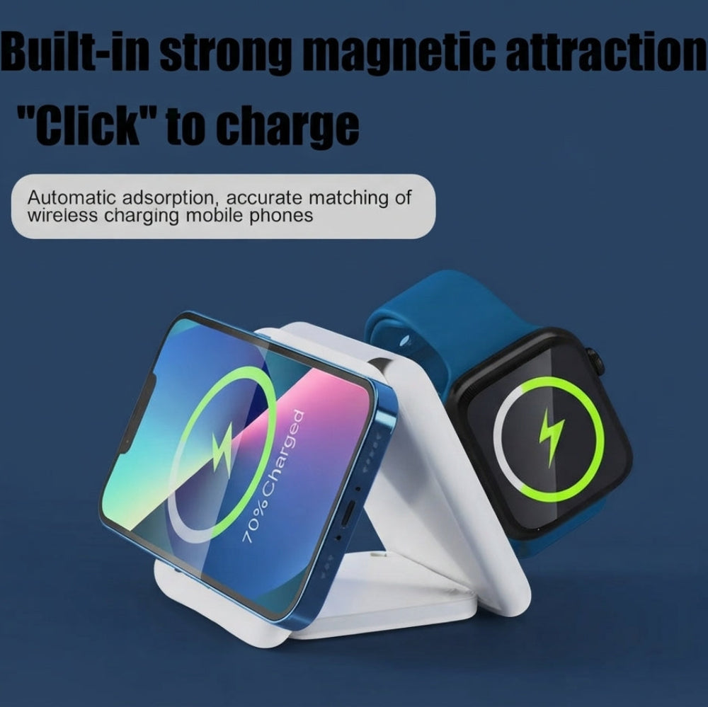 Valence™ 3-in-1 Foldable Wireless Charger