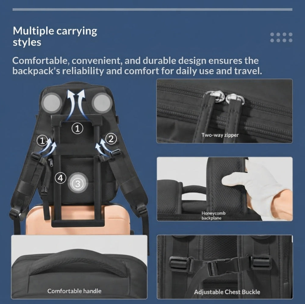Valence™ Vacuum Compression Travel Backpack
